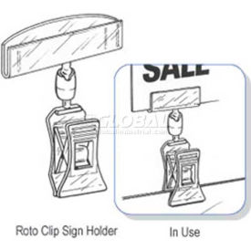 Roto Clip Sign Holder 2-7/8