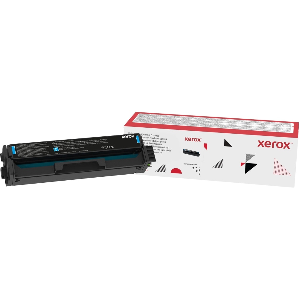 Xerox Genuine Xerox C230 Color Printer, C235 Color Multifunction Printer Cyan High capacity Toner Cartridge (2500 Pages) - 006R04392 - 2500 Pages MPN:006R04392