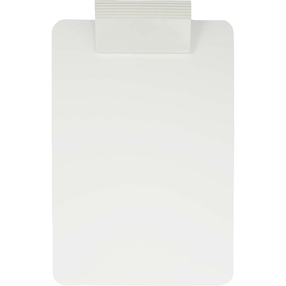 Saunders Antimicrobial Clipboard - 8 1/2in x 11in - White - 1 Each (Min Order Qty 6) MPN:21608