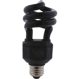 Sunlite® 05439-SU SL20/BLB 20W Black Light Spiral CFL Light Bulb Medium Base Black Light Blue 05439-SU - Pkg Qty 12
