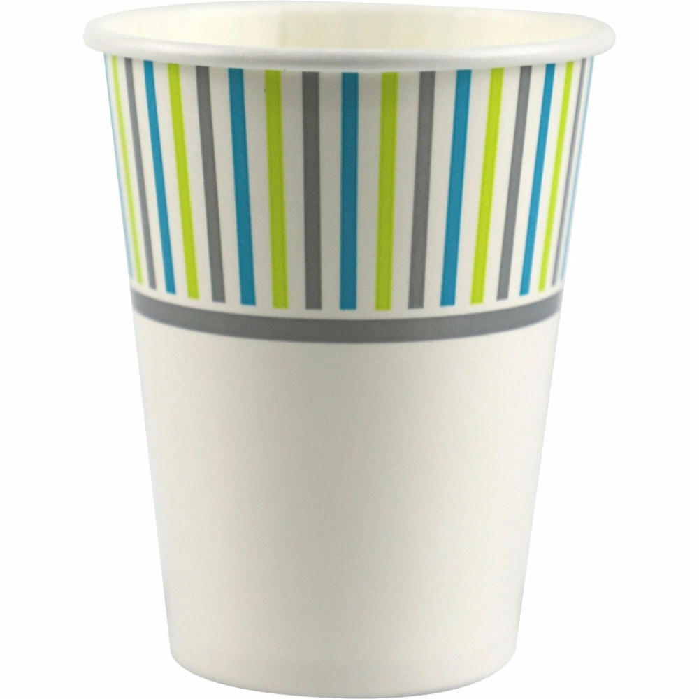 Genuine Joe 12 oz Cold Cups - 12 fl oz - Paper - Cold Drink, Beverage - 50 / Pack MPN:03162