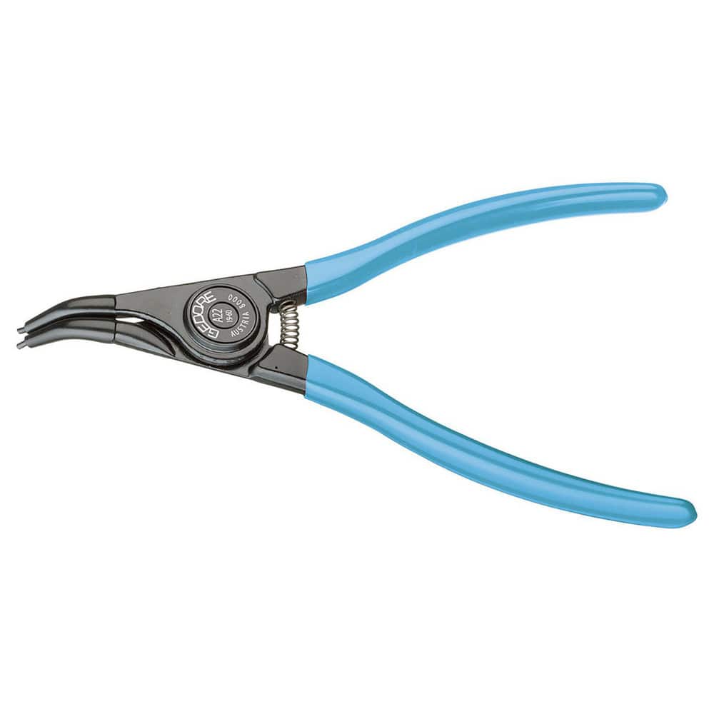 Retaining Ring Pliers, Tool Type: Circlip Plier , Tip Angle: 45.00 , Tip Diameter (mm): 2.30 , Overall Length (mm): 226.0000 , Handle Type: Dipped  MPN:2015064