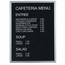 Aarco Aluminum Framed Letter Board Message Center - 36