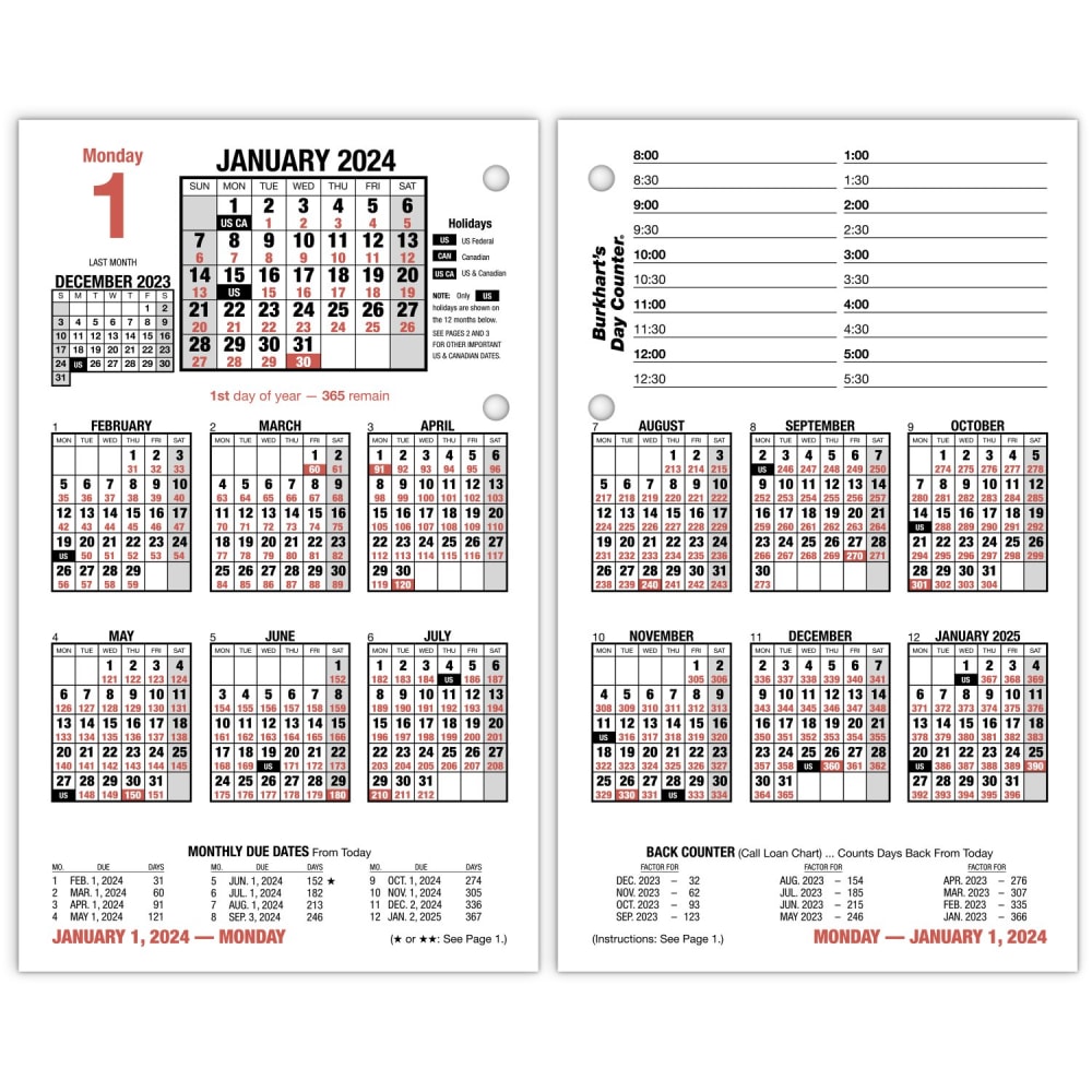 Example of GoVets Calendar Refills and Bases category