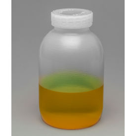 Bel-Art Wide-Mouth 2 L ( 1/2 gal) Polypropylene Mason Jars 3Pk 109150000