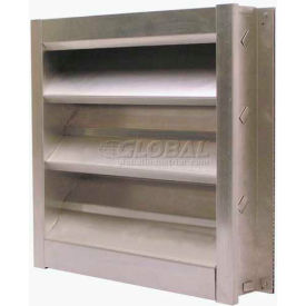 Aluminum Modular Fixed Louver 36