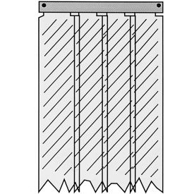 Allpoints 322181 Kason 401Sa6043184 Strip Curtain 31 X 84 401SA6043184