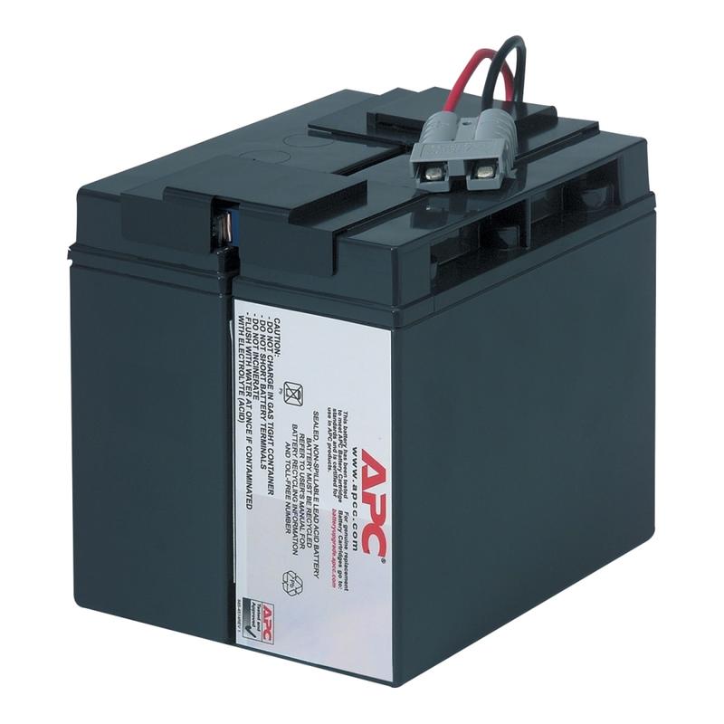 APC Replacement Battery Cartridge #7 - UPS battery - 1x battery - lead acid - black - - RBC7 MPN:RBC7