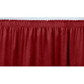 8'L Shirred-Pleat Skirting for 16