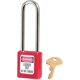 Master Lock® Thermoplastic Zenex™ 410KALTRED Safety Padlock 3