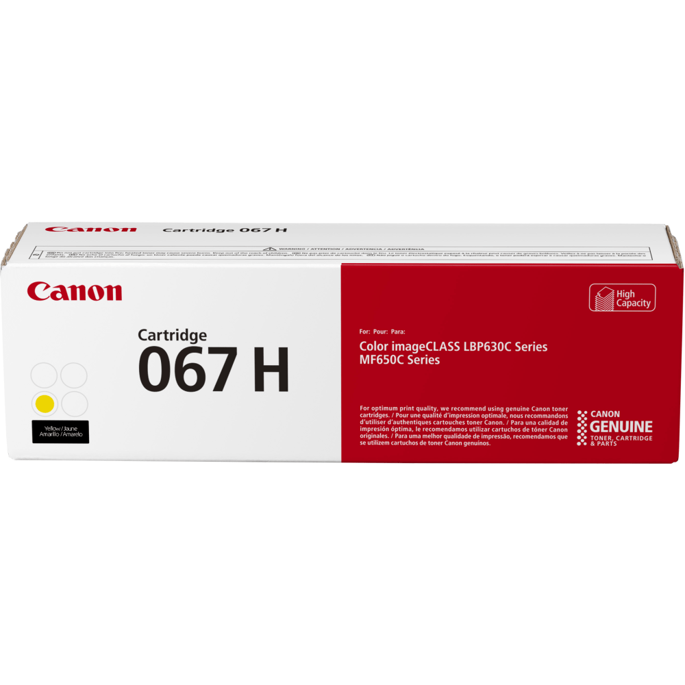 Canon 67 Yellow High Yield Toner Cartridge, 5103C001 MPN:5103C001AA