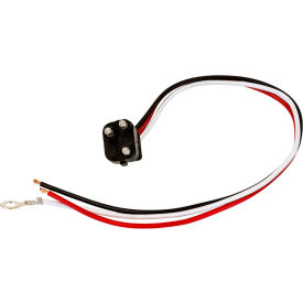 Buyers DOT Light Plug 3-Pin Straight Male With 2 Blunt Cut Ends And #10 Ring On Ground - 5620355 5620355 - Pkg Qty 10