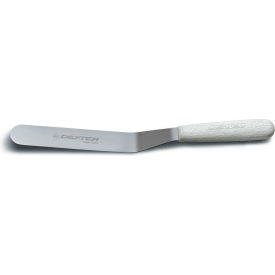 Dexter Russell 17623 - Spatula Offset High Carbon Steel White Handle 8
