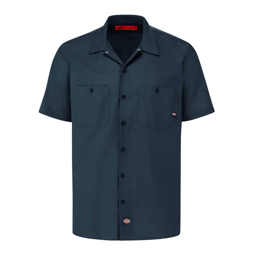 Shirts; Garment Style: Short Sleeve Tail-Long ; Garment Type: General Purpose ; Size: 3X-Large ; Color: Dark Charcoal ; Material: Cotton; Polyester ; Chest Size (Inch): 54 to 56 MPN:S535CH TL 3XL