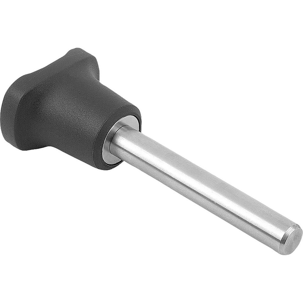 Quick Release Pins, Pin Type: Magnetic Quick-Release Pin , Handle Type: T-Handle , Pin Diameter (mm): 10.0000 , Usable Length (mm): 30.000  MPN:K1216.4610030