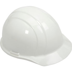 ERB® Americana® Cap Safety Helmet 4-Point Slide-Lock Suspension White WEL19761WH
