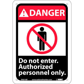 Graphic Signs - Danger Do Not Enter - Plastic 7