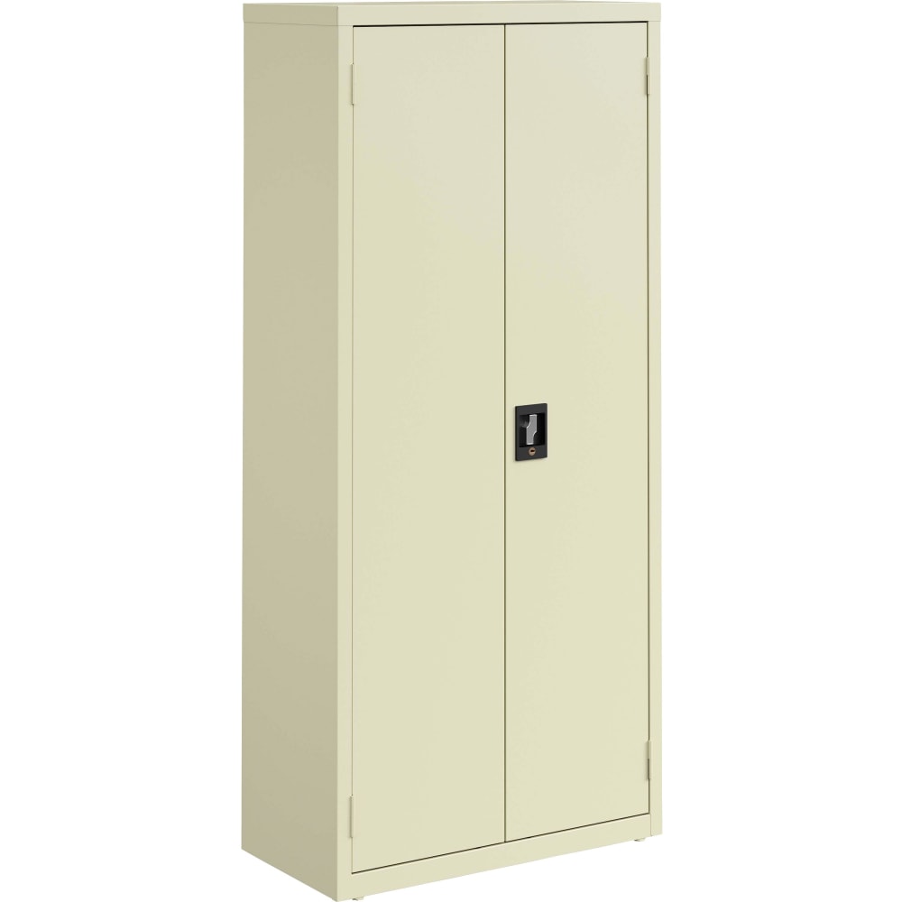 Lorell Fortress Series Slimline Storage Cabinet - 30inx 15in Depth x 66in - 4x Shelf(ves) - 720 lb Load Capacity - 69830PTY MPN:69830PTY