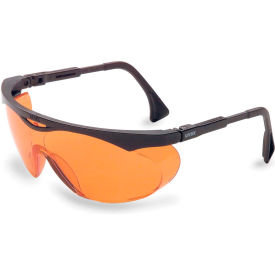 Uvex® Skyper S1933X Safety Glasses Black Frame SCT-Orange Lens Anti-Fog S1933X