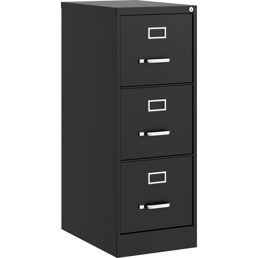 Lorell Fortress Series 22in Commercial-Grade Vertical File Cabinet - 15inx 22in Depth x 40.2in - 3x Drawer(s) - 42297 MPN:42297