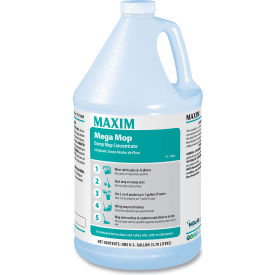 Maxim® Mega Mop Damp Mop Concentrate Lemon Scent Gallon Bottle 4/Case 180000-41