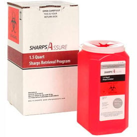 Sharps Assure 1.5 Quart Sharps Retrieval Program SA1Q