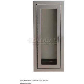 Potter Roemer Alta SS Fire Extinguisher Cabinet Tempered Glass Window Surface Mount 7064-A