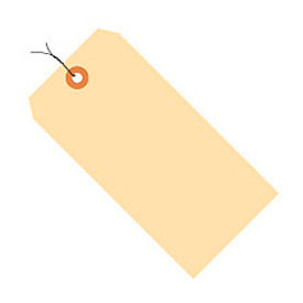 Manila Shipping Tags Pre Wired 10 Pt. #1 2-3/4