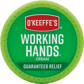 O'Keeffe's® Working Hands® Cream Unscented 3.4 oz. Jar K0350007