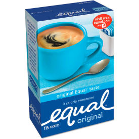 Equal® Zero Calorie Sweetener 1g Packet 115/Box 20015445