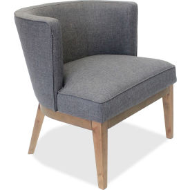 Lorell® Linen Fabric Accent Chair - Gray LLR82094
