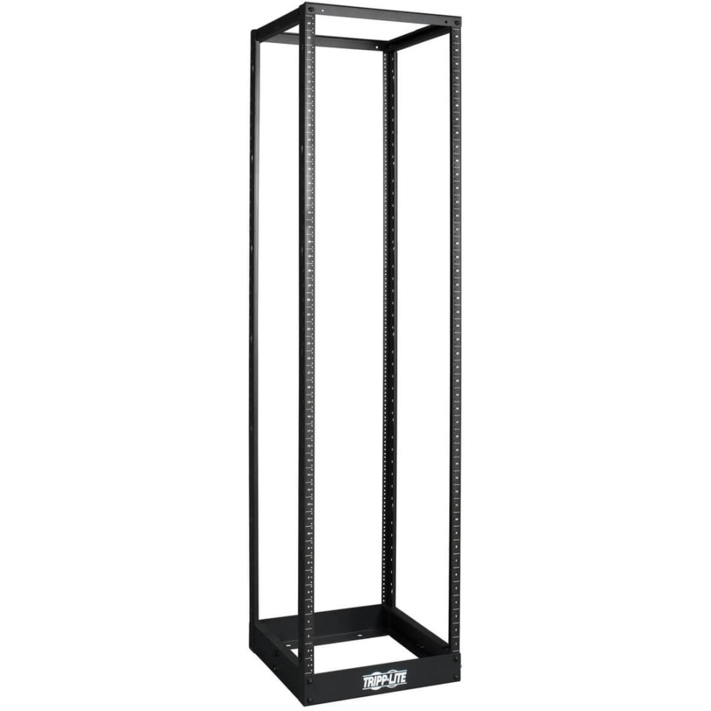 Eaton Tripp Lite Series 45U SmartRack 4-Post Open Frame Rack, Threaded 12-24 Mounting Holes, SR4POST1224 MPN:SR4POST1224