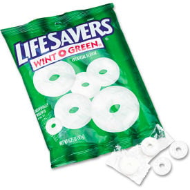 Life Savers® Hard Candy Wint-O-Green Individually Wrapped 6.25 oz. Bag LFS88504
