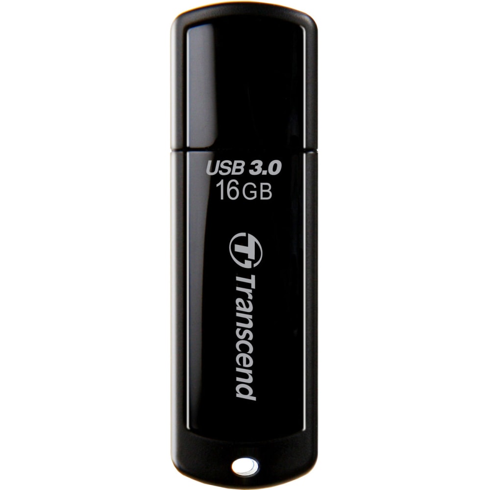 Transcend JetFlash 700 USB Flash Drive, 16GB, Black (Min Order Qty 7) MPN:TS16GJF700