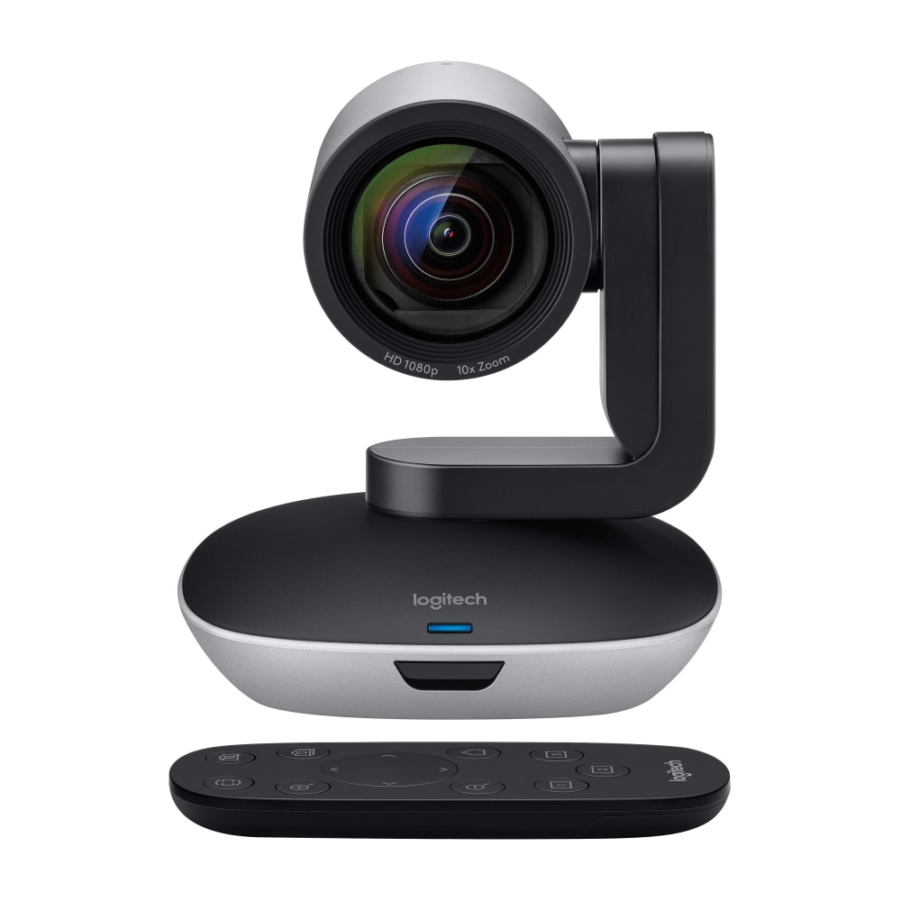 Logitech PTZ Pro 2 Videoconferencing Camera, Black/Silver MPN:960-001184