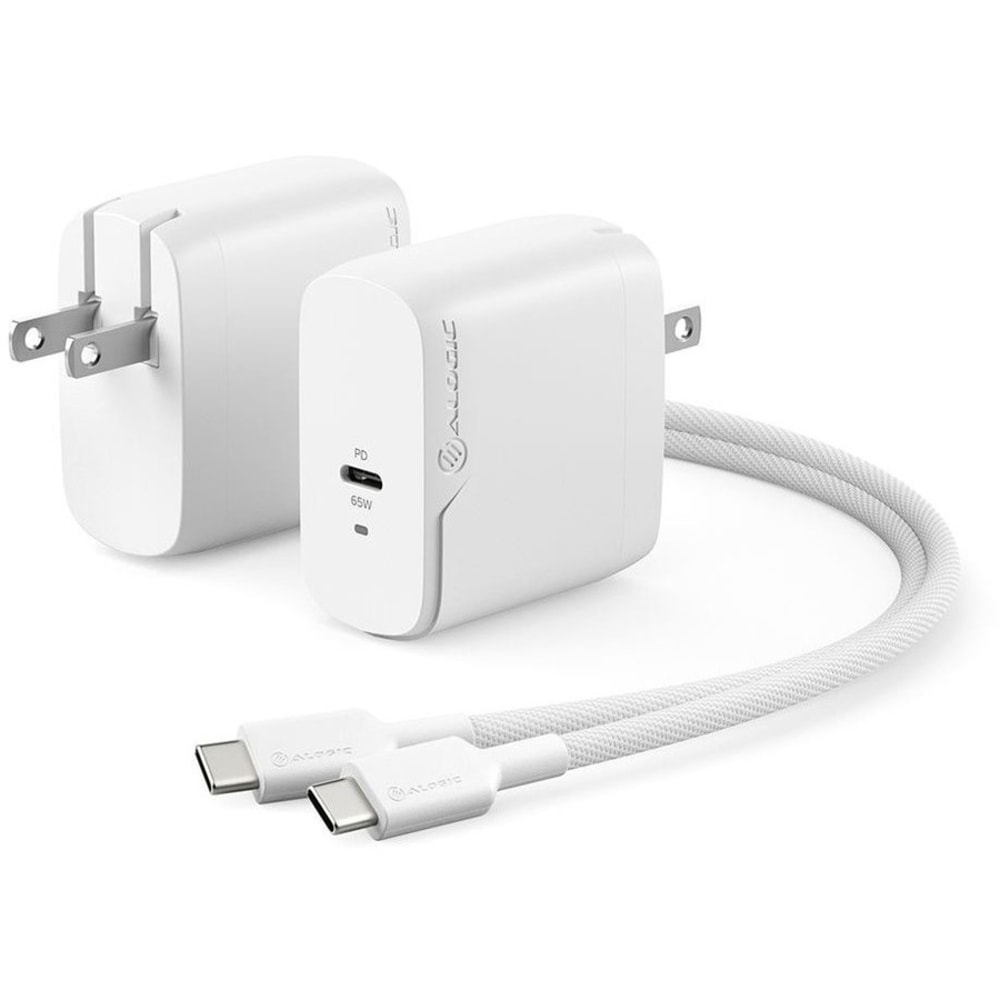 ALOGIC 1X65 Rapid Power 65W GaN Charger - ALOGIC 1X65 Rapid Power 65W GaN Charger -Includes 2m USB-C Charging Cable. MPN:WCG1X65-US