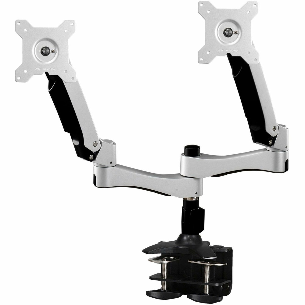 Amer Mounts Dual Articulating Monitor Arm. Supports two 15in-26in LCD/LED Flat Panel Screens, AMR2AC MPN:AMR2AC