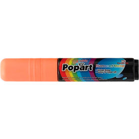 Winco MBPM-O Deluxe Plus Neon Marker Orange MBPM-O - Pkg Qty 12