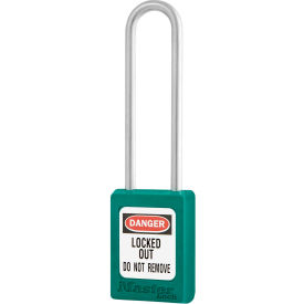 Master Lock® Thermoplastic Zenex™ S31LTTEAL Safety Padlock 1-3/8