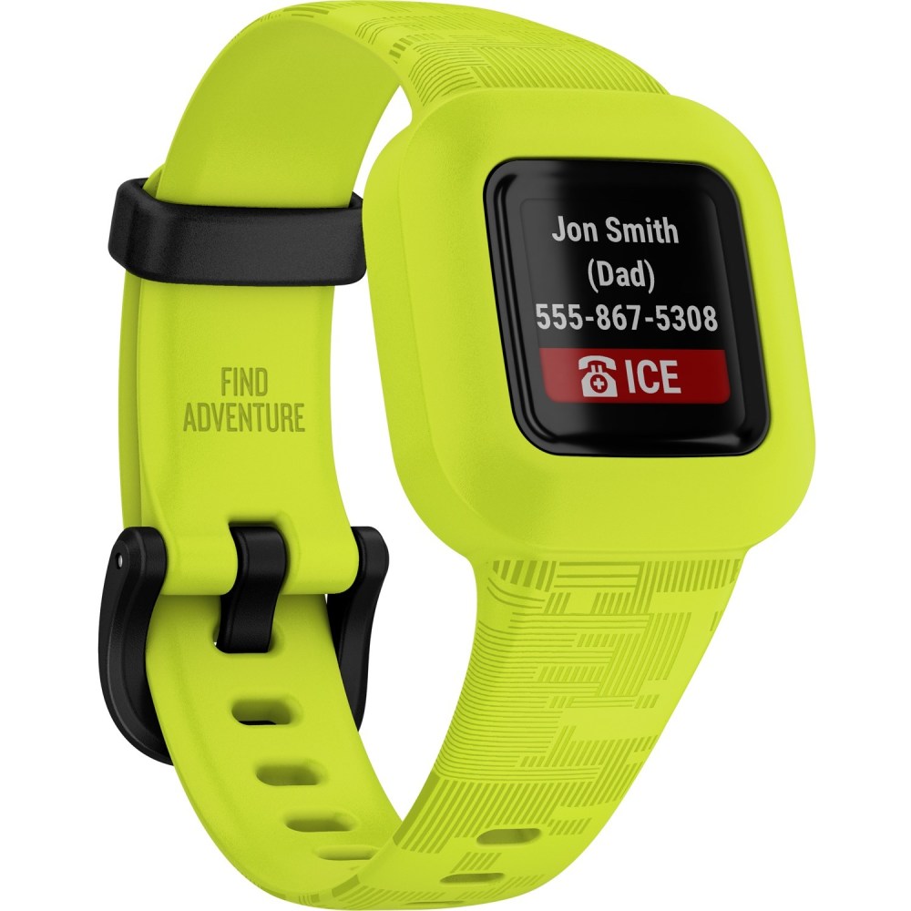 Garmin ve_vofit jr. 3 Smart Band - Bluetooth - 8765.81 Hour - 1in - 1in - Digi Camo - Silicone Band - Health & Fitness, Tracking, Smartphone, Swimming - Water Resistant - 164.04 ft Water Resistant MPN:010-02441-20