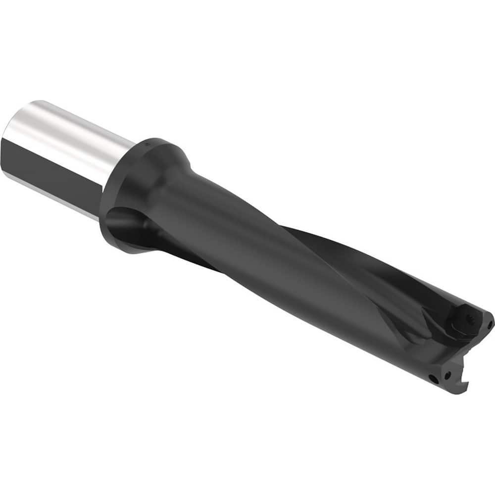 Indexable Insert Drills; Compatible Drill Style: D414 ; Maximum Drill Diameter (Inch): 1-9/16 ; Maximum Drill Diameter (Decimal Inch): 1.5625 ; Maximum Drill Depth (Decimal Inch): 6.2480 ; Shank Type: Weldon Flat; Flange ; Shank MPN:D4141562I-150F