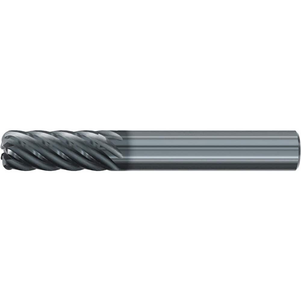 Roughing & Finishing End Mills, Mill Diameter (Fractional Inch): 3/8 , Flute Type: Spiral , Number Of Flutes: 7 , End Mill Material: Solid Carbide  MPN:3937L.037010