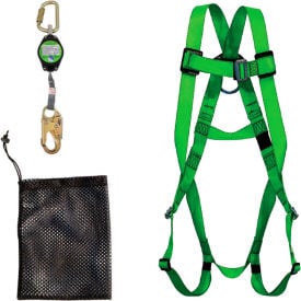 PeakWorks® FK-010 Self-Retracting Lifeline Contractor Kit Harness Connector & Carrying Bag V8252406