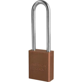 American Lock® S1107BRN Aluminum Safety Padlock 1-1/2