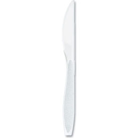 SOLO® Impress Heavyweight Full-Length Knives Polystyrene White 100/Box 10 Boxes/Carton SCCHSWKX0007