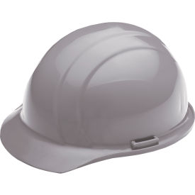 ERB® Americana® Cap with Accessory Slots 4-Point Mega Ratchet® Suspension Gray WEL19367GY - Pkg Qty 12