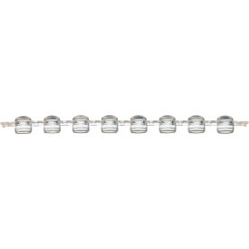 0.2mL 8-Strip Dome Caps No Tubes Natural 125/Pack PCR-02DC