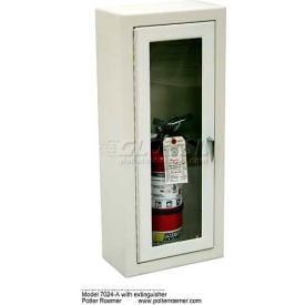 Potter Roemer Alta Steel Fire Extinguisher Cabinet Tempered Glass Window Surface Mount 7029-A