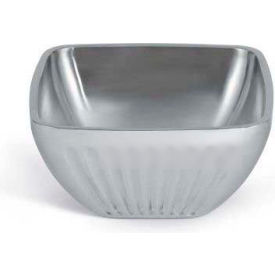 Vollrath® Fluted Double-Wall Insulated Serving Bowls 47683 5.2 Quart Square 47683 - Pkg Qty 2