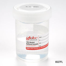 Pre-Filled Container 120mL (4 oz.) Click Close Lid Attached Hazard Label 96/Pack 6527FL